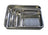 Plateau à Instruments en Inox – 210 x 160 x 25 mm