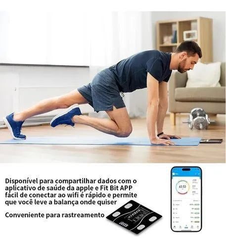 Balance intelligente digitale – Analyse corporelle complète