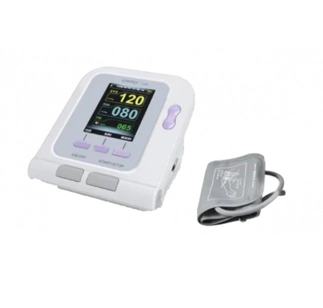 Tensiomètre Digital à Brassage CONTEC – Adulte + Capteur SpO2 Intégré